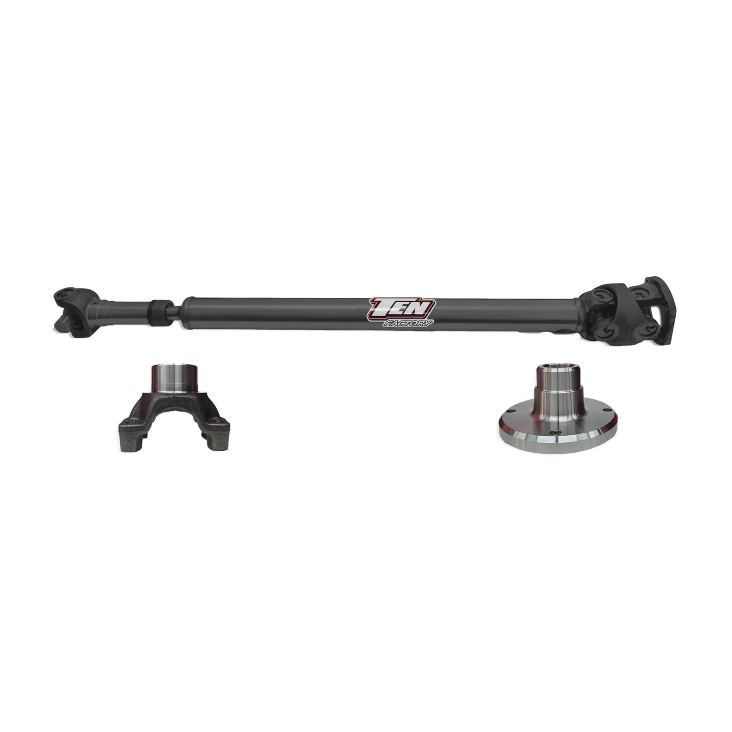Ten Factory Rear TFR1350-4158 1350 Solid CV Driveshaft for Jeep Wrangler JL 4 Door M220 Differential with Solid U Joints fits Rubicon, Sahara and Sport Variants with 4140 Chromoly Steel