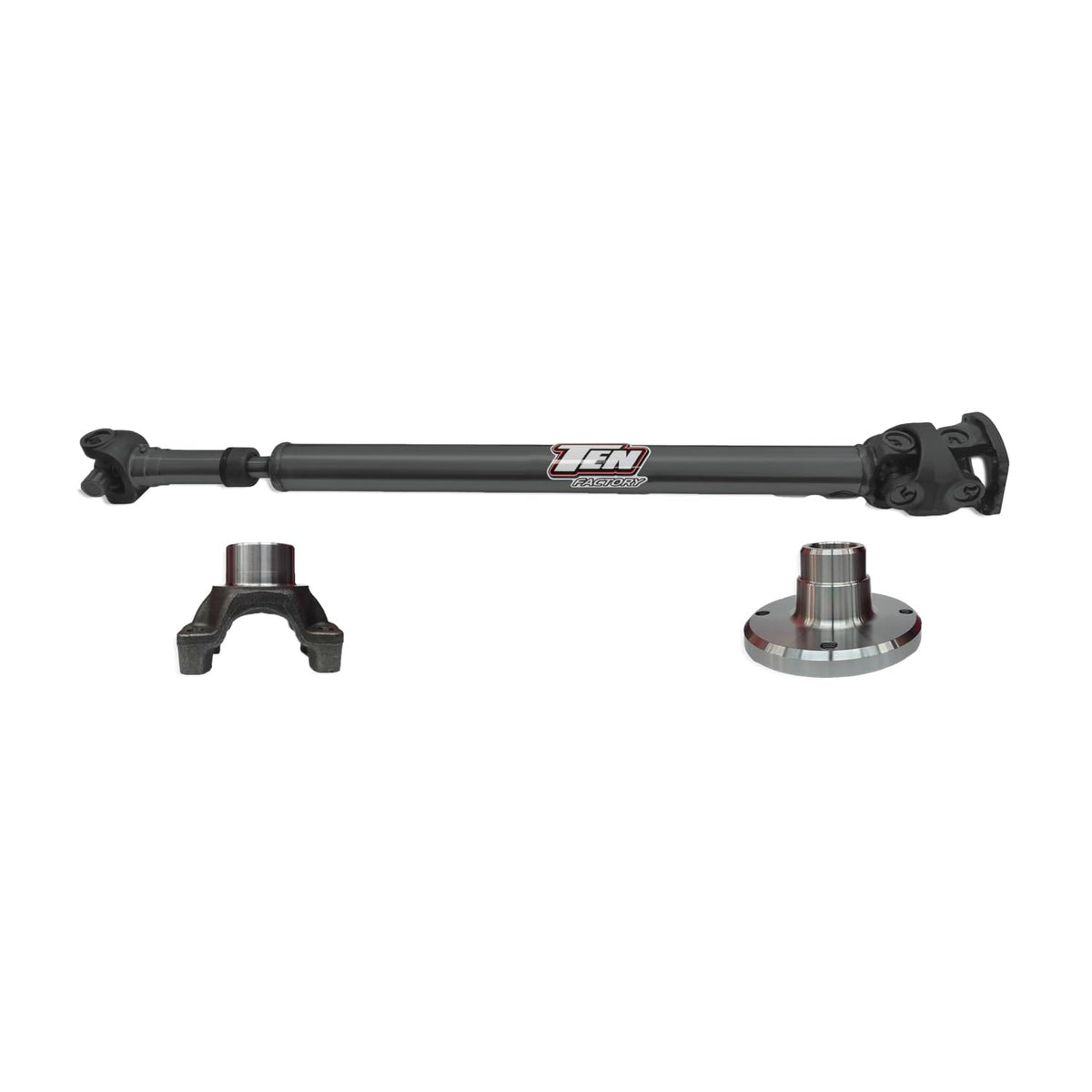 Ten Factory Rear TFR1350-4158 1350 Solid CV Driveshaft for Jeep Wrangler JL 4 Door M220 Differential with Solid U Joints fits Rubicon, Sahara and Sport Variants with 4140 Chromoly Steel
