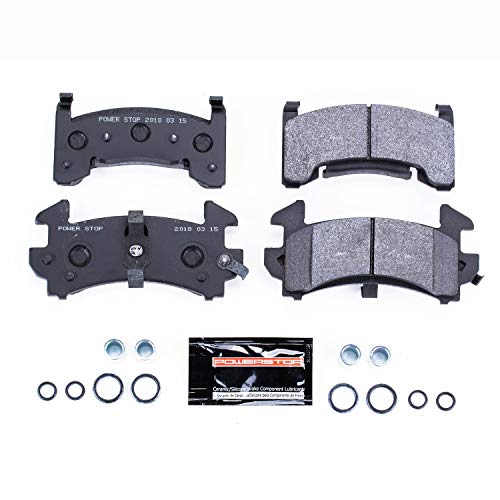 Power Stop Front/Rear PSA-154 Track Day Carbon-Fiber Metallic Brake Pads
