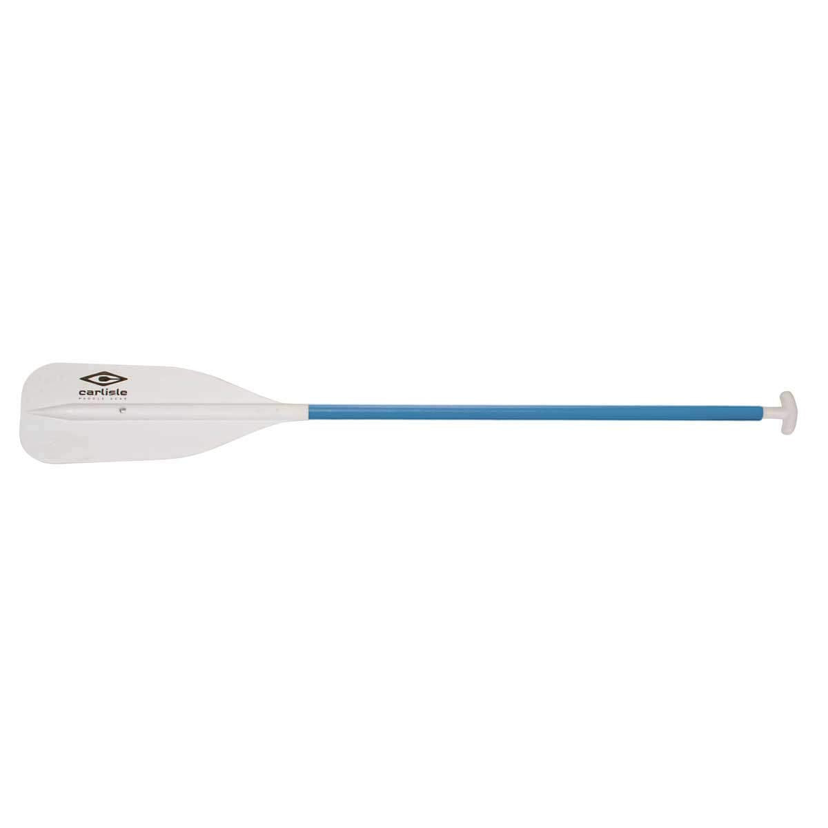 Canoe Paddle Carlisle Standard with Polypropylene Blade and Aluminum Shaft (White and Blue, 57 Inches)
