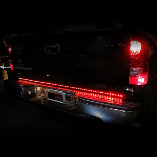 Spec-D Tuning 60" LED Tailgate Light Bar Left + Right Pair Line Of Fire Signal Reverse For Most Trucks, SUV, RV, ATV Trailers or Live Stock Trailers Assembly