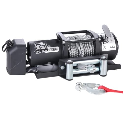Winch Bulldog 10061-9800 Lb Trailer Wired Rope