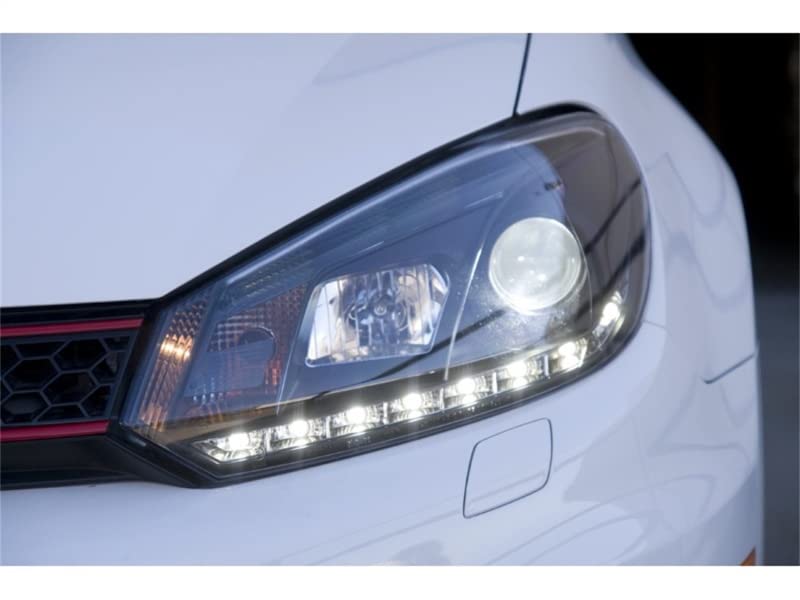Auto Spyder 5012111 Projector Style Headlights Black/Clear