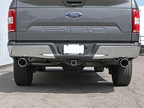 Vulcan Series aFe POWER 49-33130-P Cat-Back Exhaust System, 3" 304 Stainless Steel, Polished Tips, for 2015-2020 Ford F-150