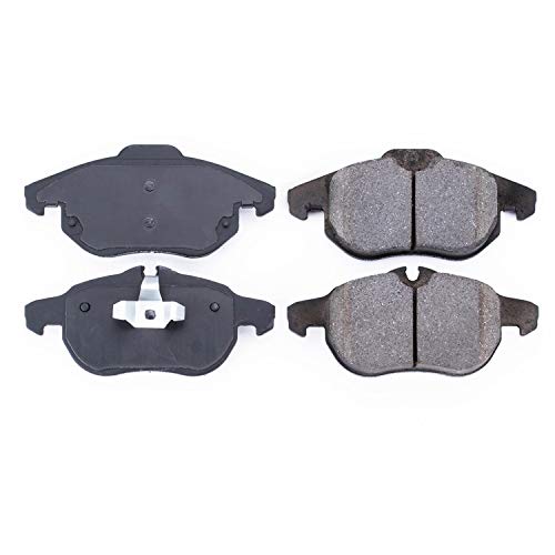 Power Stop Z16 16-972 Evolution Front Ceramic Brake Pads For Saab 9-3 2003-2005 | Saab 9-3 2008-2011 | Saab 9-3X 2010-2011 [Vehicle Specific]