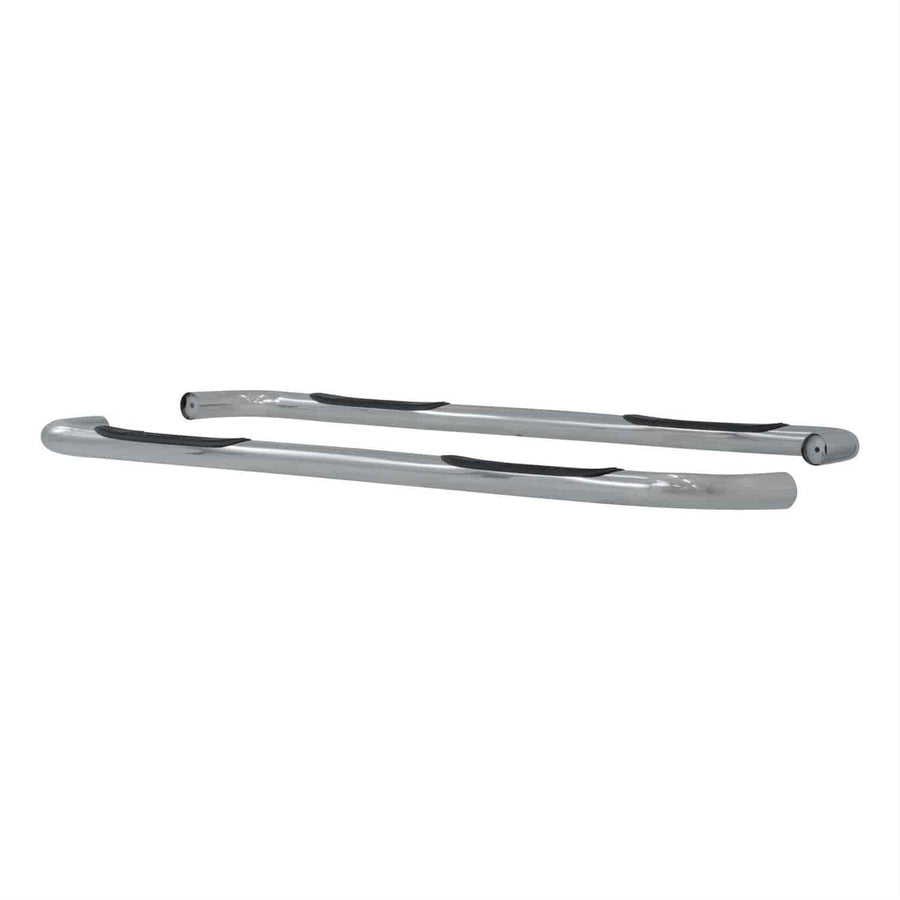 3-Inch Round ARIES Polished Stainless Steel Nerf Bars, No-Drill, Fits Select Chevrolet Avalanche, Suburban, GMC Yukon XL