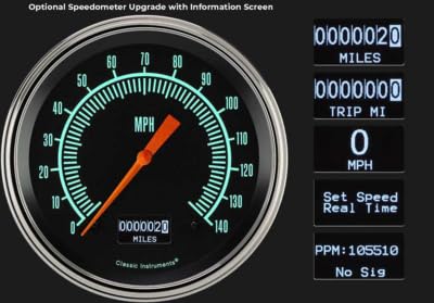 CO63DGS Classic Instruments G/Stock Gauge Set Without Bezel OLED - GM