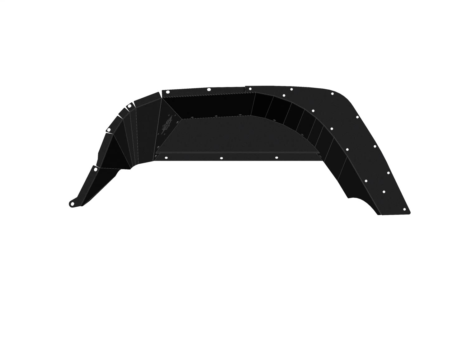 Road Armor Full Width 4194DF-B1-P3-MR-BH iDentity Raw Front HD Bumper
