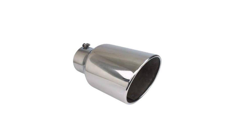 Polished Different Trends Ss Bolt-On 7In Rolled Slant5.00In Id / 7.00In Od - BQ9-507015RSL