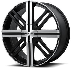 KMC 18X7 KM675 5X120 S-BLK MACH 35MM - KM67587049735