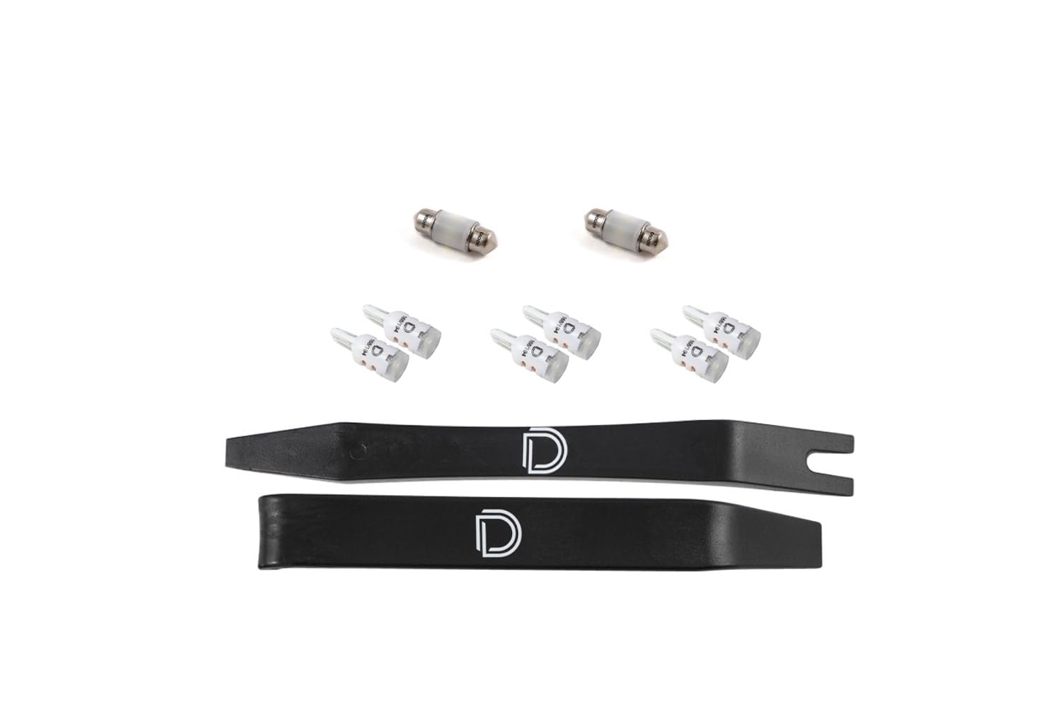 Diode Dynamics interior bulb pack LED compatible with Toyota RAV4 2013-2018, Stage 2