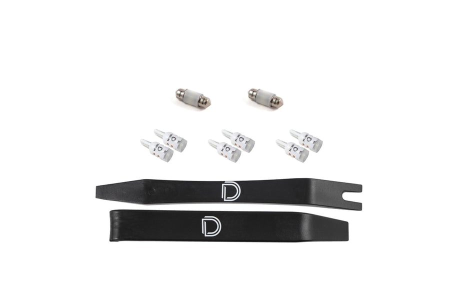 Diode Dynamics interior bulb pack LED compatible with Toyota RAV4 2013-2018, Stage 2