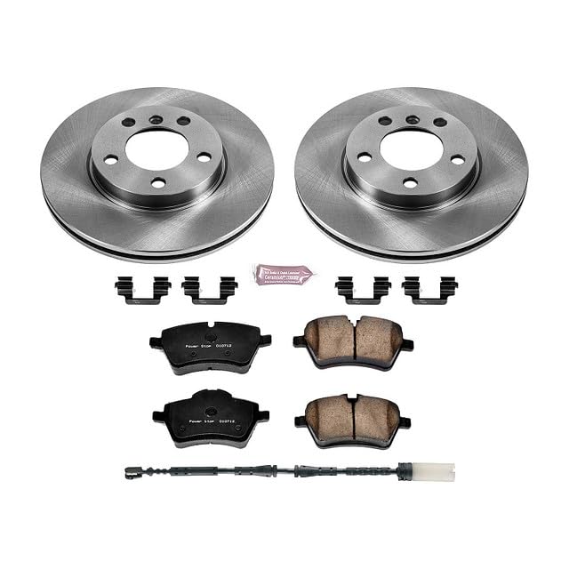 Power Stop Autospecialty KOE6662 Front Replacement Brake Kit-OE Brake Rotors & Ceramic Brake Pads