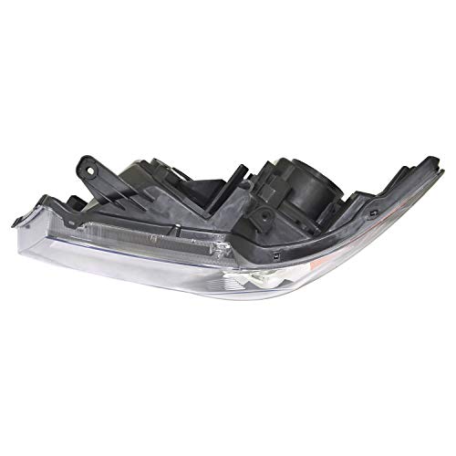 Left TYC Headlight Assembly Compatible with 2007-2009 Acura MDX