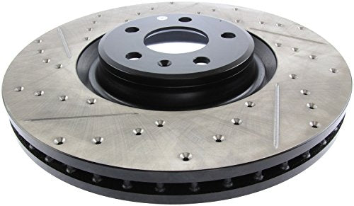 Sport Drilled/Slotted Brake Rotor StopTech 127.33134R (Front Right), 1 Pack