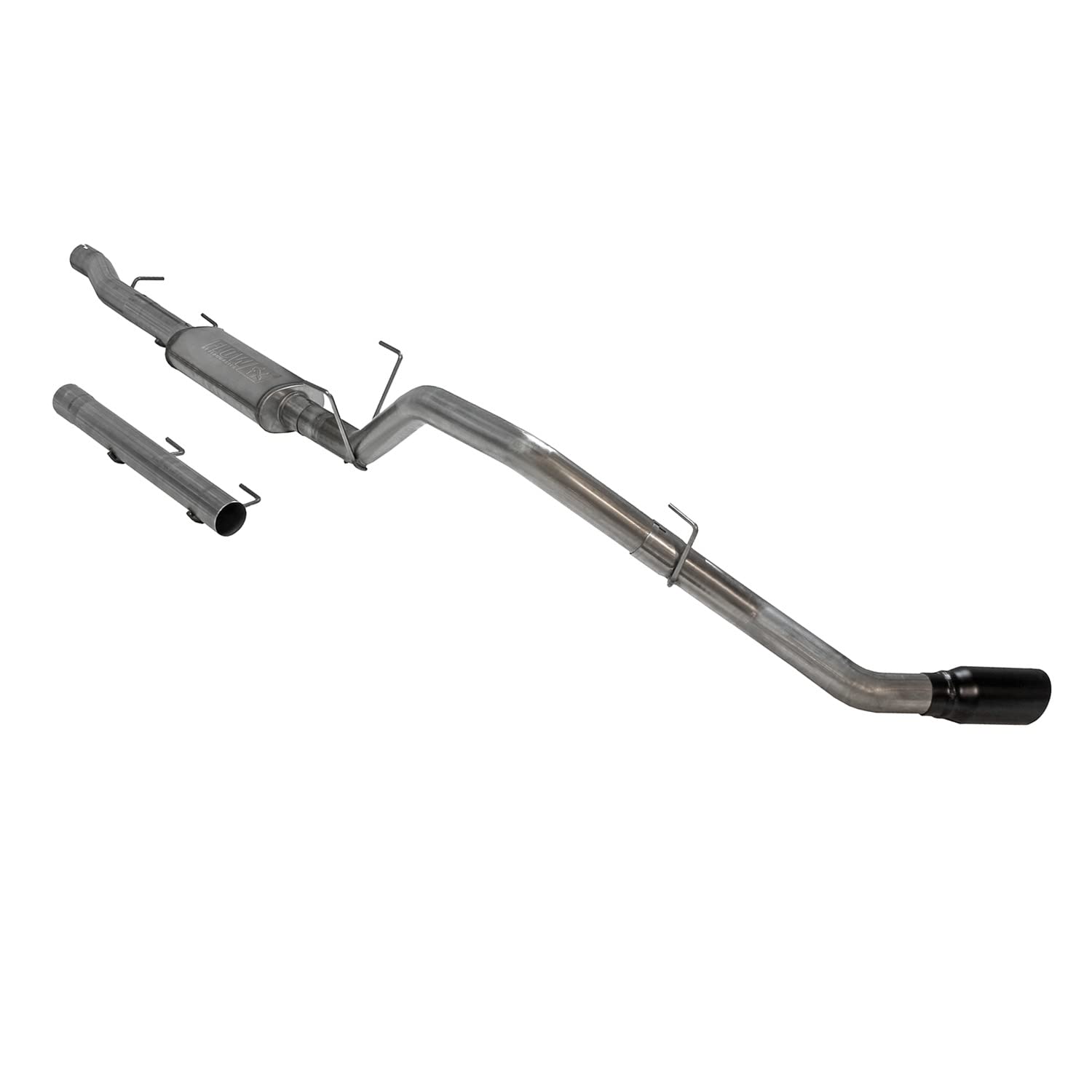Flowmaster FlowFX 717930 Cat-Back Exhaust Kit Single Side Exit 3.5 Inch 409 Stainless Steel 5 Inch Black Ceramic Coated 304 Stainless Steel Tip Compatible with 2014-2024 RAM 2500 3500 6.4L 2/4WD