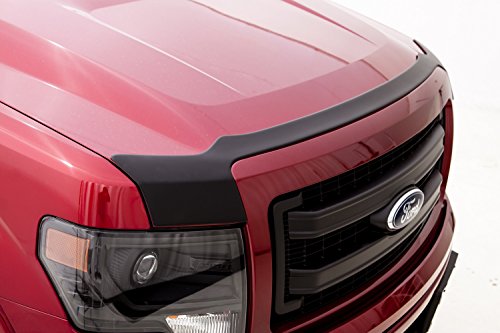 Aeroskin Hood Protector Auto Ventshade [AVS] | Fits 2007 - 2014 Toyota FJ Cruiser (Grille Fascia Mount) | Low Profile Deflector / Bug Shield - 1 pc., Matte Black | 377108