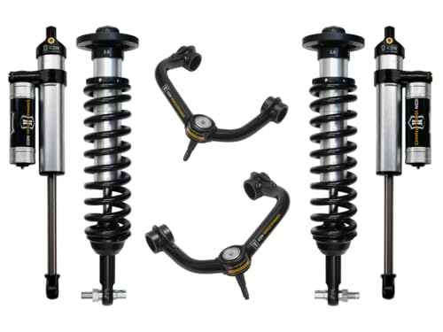 0-2.63" Lift, ICON Stage 3 Suspension System, Tubular UCA, Compatible with 2014 Ford F150 2WD, K93073T