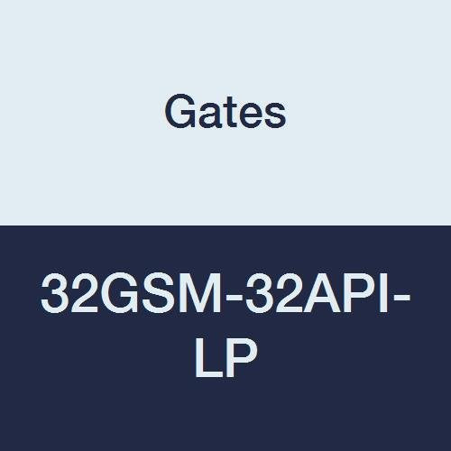 Gates GlobalSpiral Series 32GSM-32API-LP MAX Pressure Couplings, API Line Pipe Connection, 2" ID