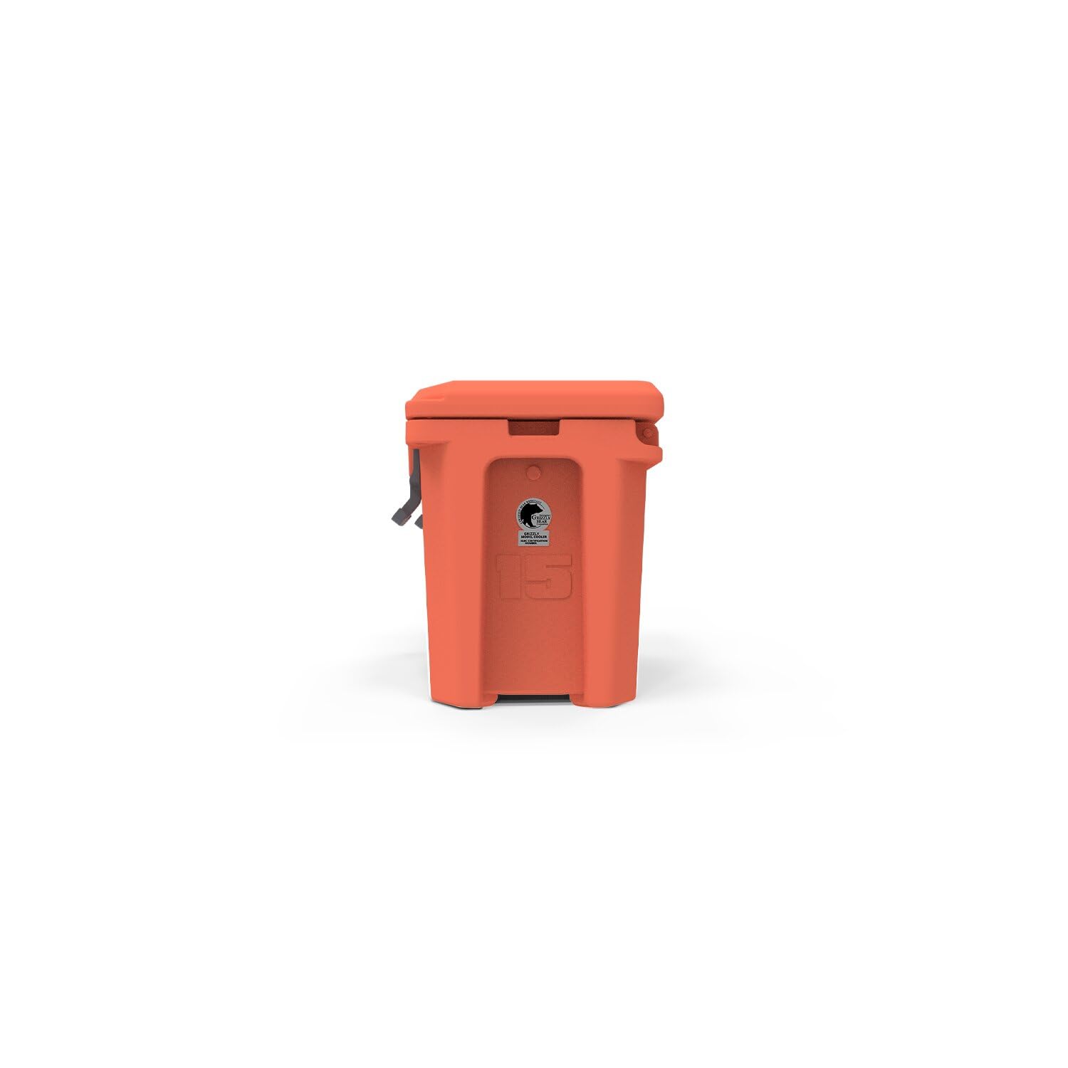 15 Cooler Grizzly | 15 qt Ice Chest Durable Rotomolded Insulated | Made in USA | Warranty for Life | for Beach Boat Camping Fishing Hunting | G15 | Coral