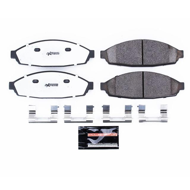 Power Stop Z26-931 Brake Pad Extreme Performance For Ford Crown Victoria, Lincoln Town Car, Mercury Grand Marquis, Mercury Marauder [Model Specific] New Formulation