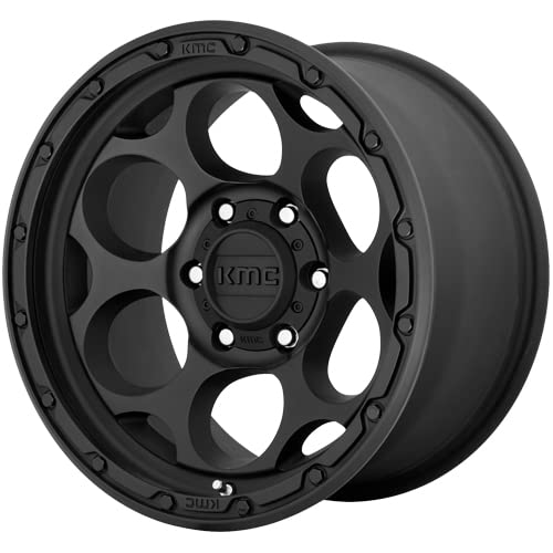 KMC Wheels 18X8.5 DIRTY HARRY 6X4.55.46 18mm TEXTURED BLACK - KM54188564718