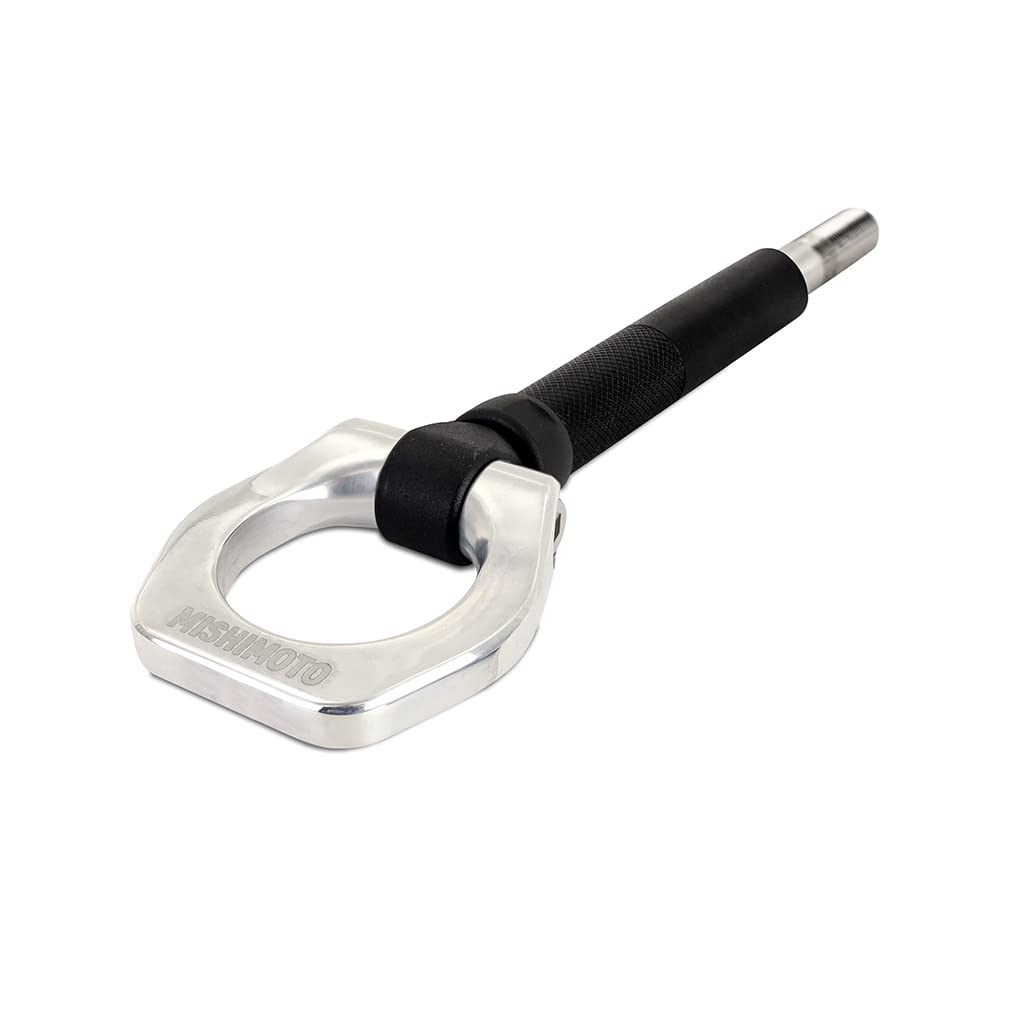 Mishimoto Tow Hook Racing, Front Compatible with Subaru WRX 2022+/Crosstrek 2018+, Polished