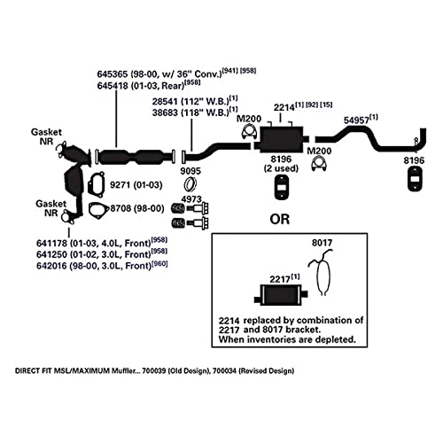 Exhaust Pipe AP Exhaust Products 28541