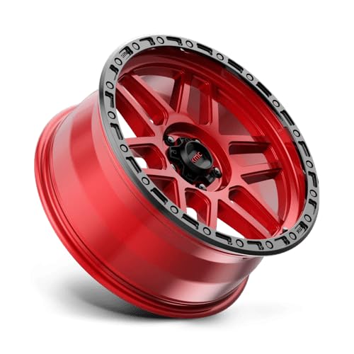 KMC Wheels KM544 5X5.0 17X8.5 C-RED BLK-LP 00MM - KM54478550900