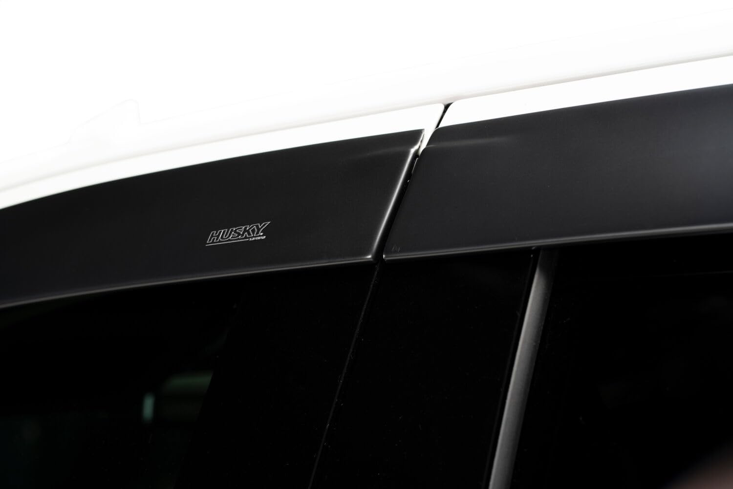 Husky Liners Ventvisor Low Profile Rain Guards | Fits 2004-2014 Ford F-150 SUPERCAB ONLY | Front & Rear, Matte Black, 4-pcs. | 2857009