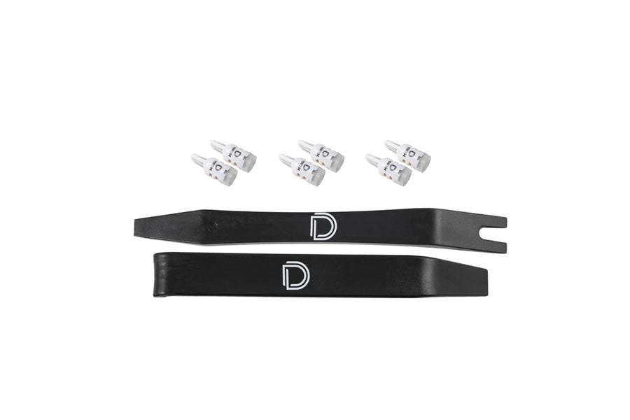 Diode Dynamics interior bulb pack LED compatible with Chevrolet Colorado 2023-2026, Stage 1