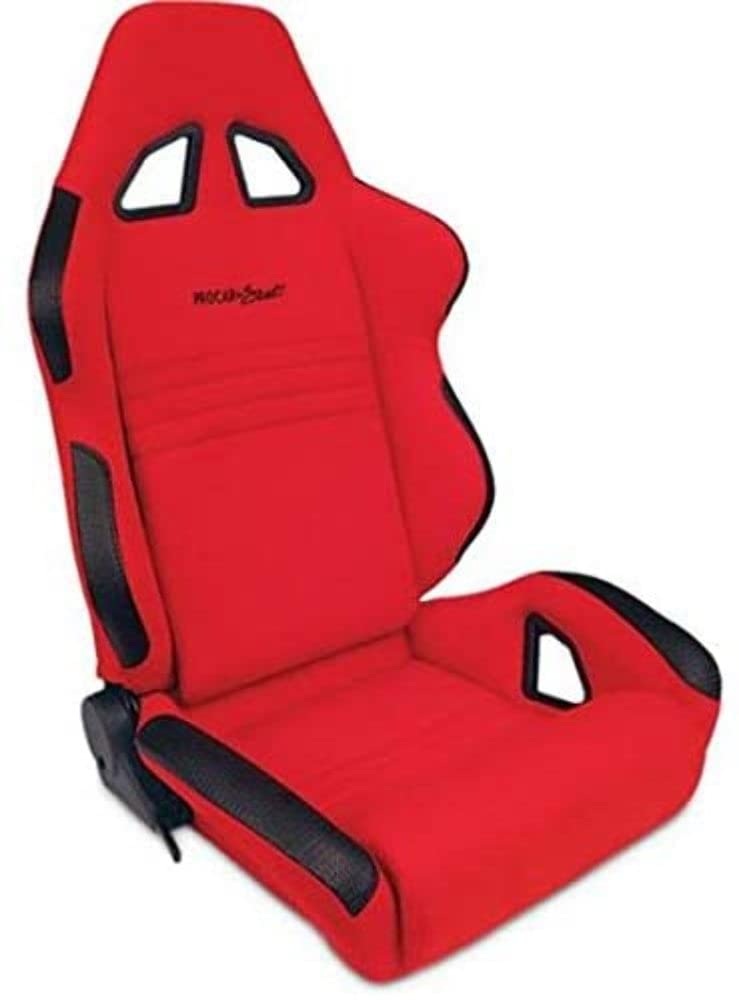 Red Velour Racing Rave Recliner Right Seat ProCar by Scat 80-1600-64R