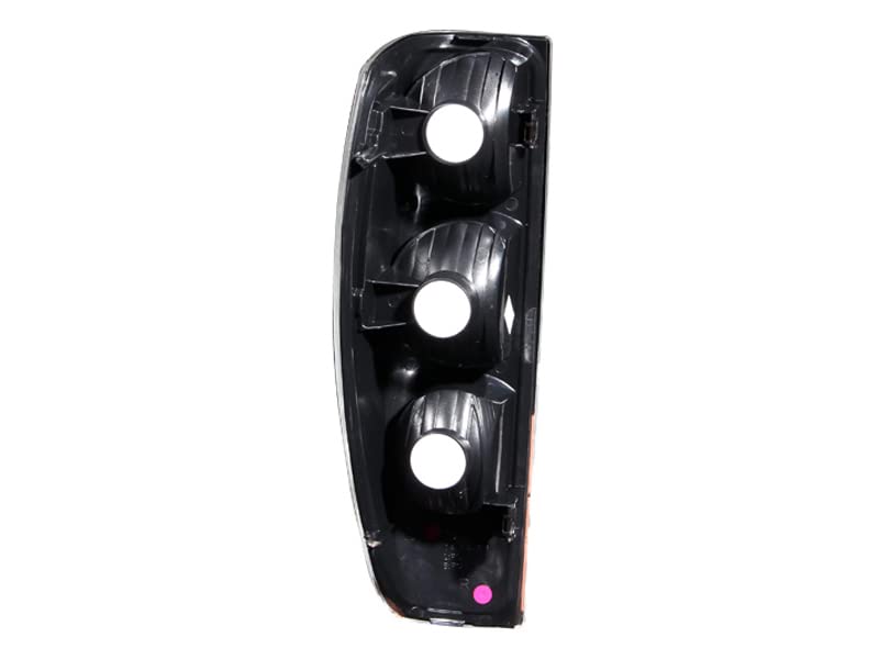 Black Euro Tail Light Set-Clear Lens ANZO USA 211007