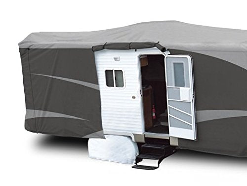 ADCO Designer Series SFS Aqua Shed Travel Trailer RV Cover - 18'1" - 20', Gray