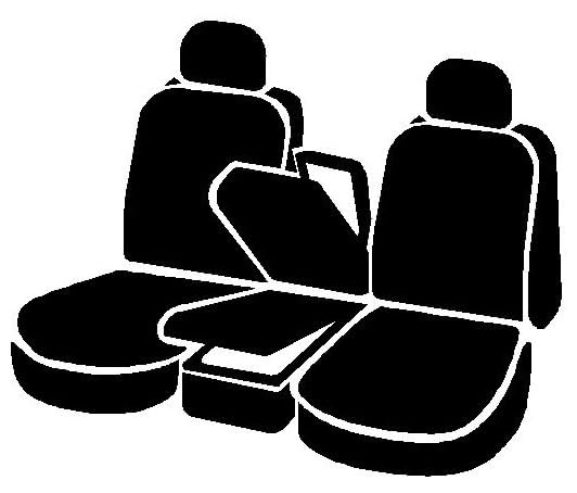 FIA Black DT79-58 Custom Fit Front Seat Cover, Split Seat 40/20/40 - Nylon (Black)