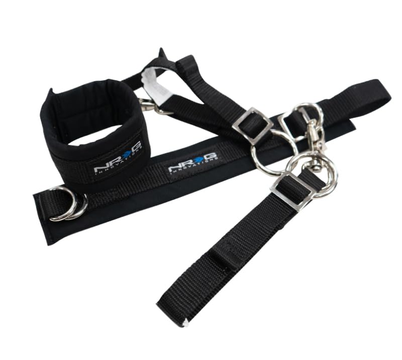 SFI 3.3 NRG Arm Restraints One Pair - Black
