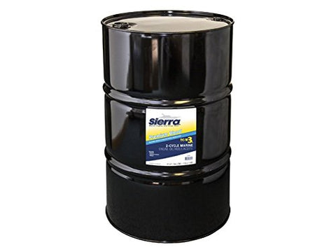 Sierra 2-Stroke Outboard Engine Oil Premium Blend - 55 Gallon 18-9500-7