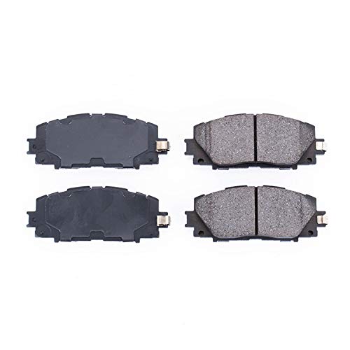 Power Stop Z16 16-1184 Evolution Front Ceramic Brake Pads For Scion iQ 2013, Toyota Prius C 2012-2019, Toyota Yaris 2006-2018 [Model Specific]