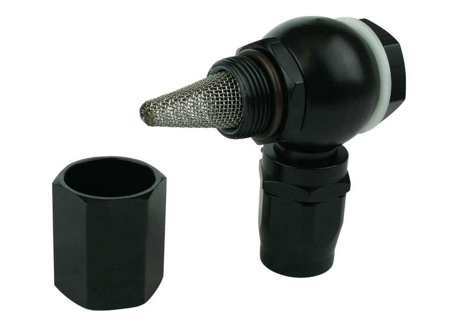 Hose End Moroso Banjo Fitting w/Screen, #16AN