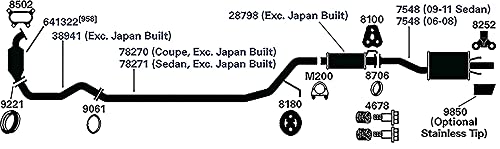 Pipe AP Exhaust 28798