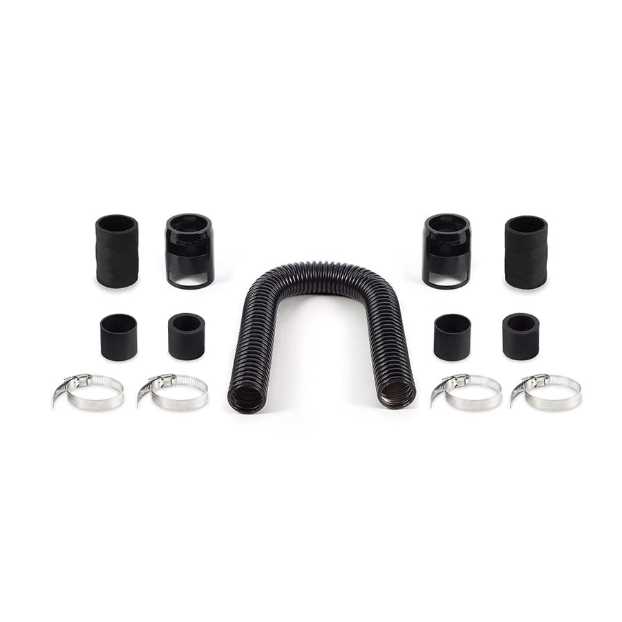 Mishimoto Universal Flexible Stainless Steel Radiator Hose Kit, 24”, Black MMAH-U24BK