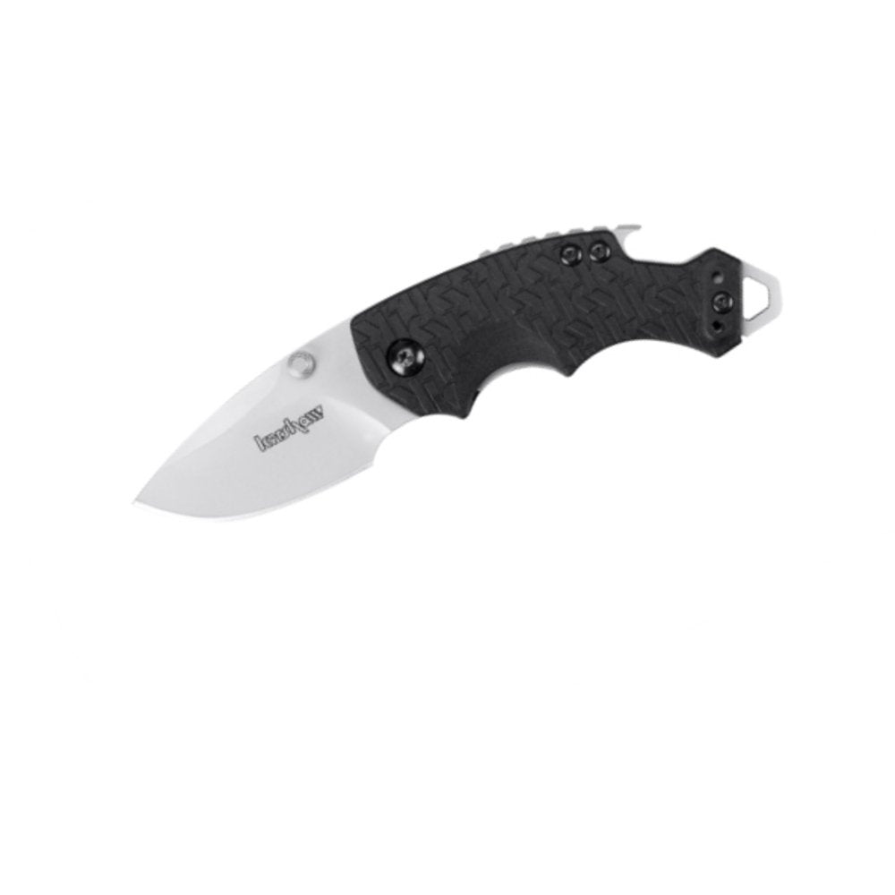 Kershaw Folding Shuffle Pocket Knife, 2.4 Inch Stainless Steel Drop Point Blade, with Flathead Screwdriver, Reversible Pocketclip, Manual Opening, Everyday Carry Pocket Knife for Men and Women
