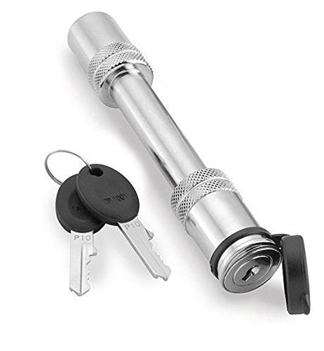 Hitch Lock Black Horse Stainless Steel,Compatible 1.25in Hitch Receiver car,Truck and SUV-HL-200