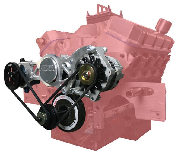Moroso Alternator/Vacuum Pump Mounting Bracket 63865, Fits Big Block Chevy w/ Moroso Water Pump
