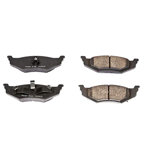 Power Stop Z16 16-641 Evolution Rear Ceramic Brake Pads For 300M, Cirrus, Concorde, Intrepid, LHS, LHS, New Yorker, Sebring, Intrepid, Eagle Vision [Model Specific]