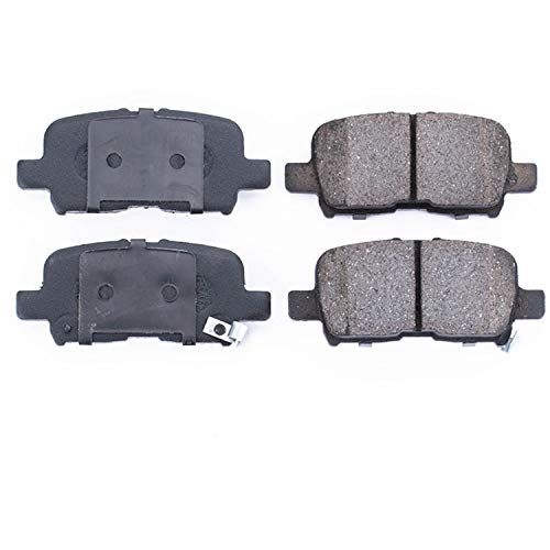 Z16 Evolution Power Stop Rear Ceramic Brake Pads For Acura MDX 2001-2006, Honda Odyssey 2002-2004, Honda Pilot 2003-2008 [Model Specific]