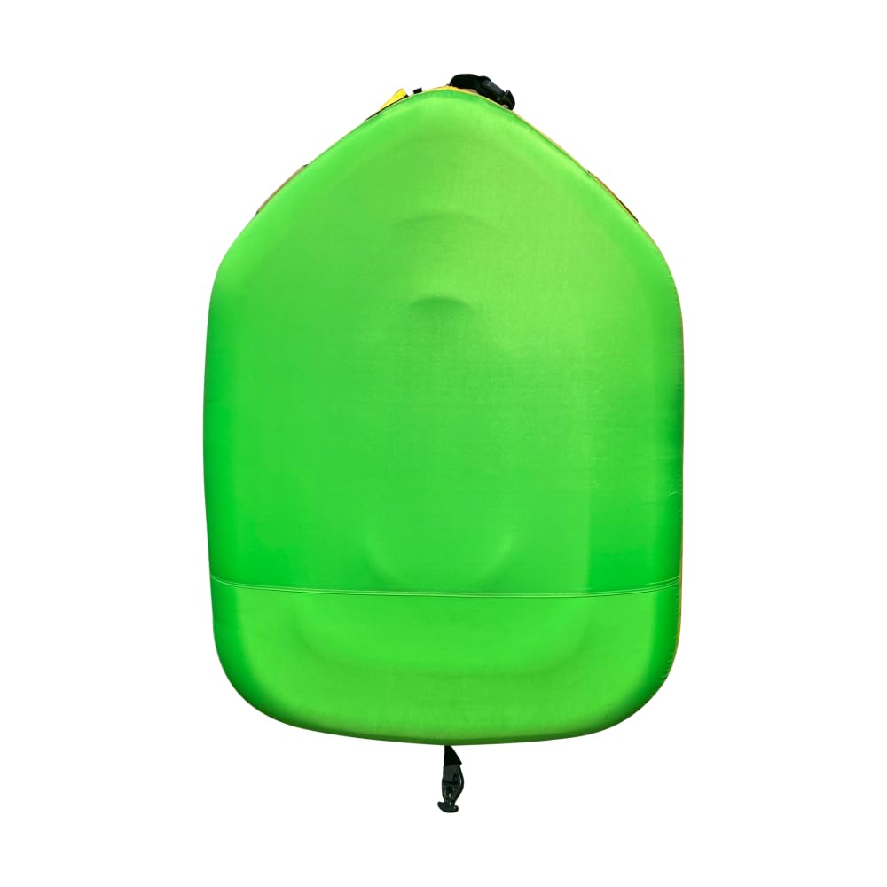 RAVE Sports Towable Tube Stoked, 1-2 Riders, Dual Tow Points, Stable Couch-Style Seats with Backrest, Durable Nylon Cover, Neoprene Padding, Foam-Filled Reinforced Handles, Boat Towables-Tubes