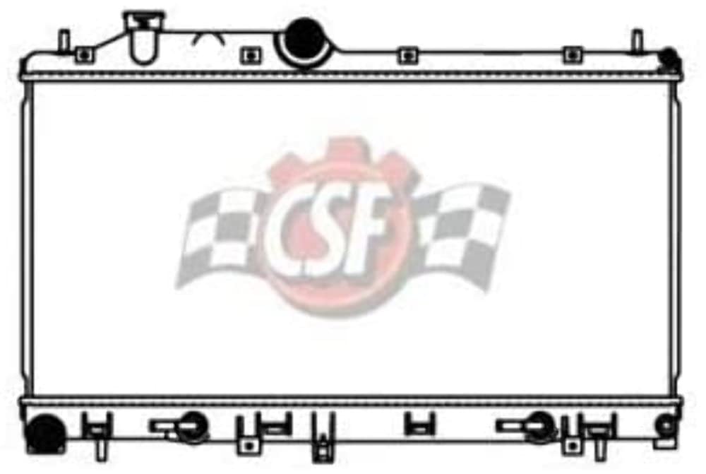 Radiator CSF 3439: Subaru Forester 2.5L 2013-2009