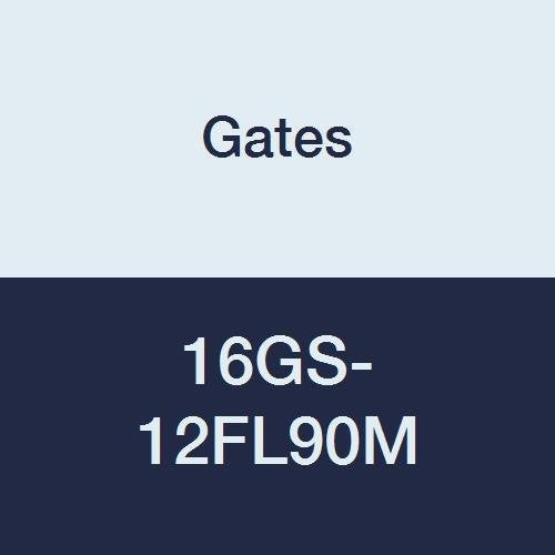 GlobalSpiral Couplings Gates 16GS-12FL90M, Code 61 O-Ring Flange, Zinc Plated Carbon Steel, 5.31", 90° Bent Tube, 1" ID