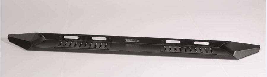 TrailFX Running Board RBT004B Fits Ford F-150 SuperCrew 2015-2026 Steel 6 Inch Black Powder Coated Steel 300 lb Capacity with Trail FX Logo Set of 2